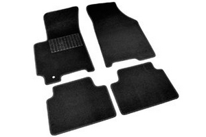 Коврики в салон текстильные черные SV-Design Chevrolet Lacetti 2002-2013 ― Auto-Clover