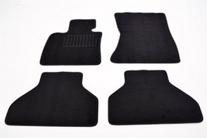 Коврики в салон текстильные черные SV-Design BMW X5 (E70) 2006-2013 ― Auto-Clover