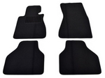 Коврики в салон текстильные черные SV-Design BMW 7 (E65/E66/E67/E68) 2002-2008