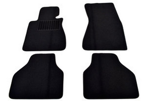 Коврики в салон текстильные черные SV-Design BMW 7 (E65/E66/E67/E68) 2002-2008 ― Auto-Clover
