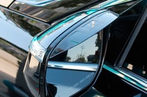 Козырек на зеркала Racetech Hyundai Santa Fe 2012-2018 ― Auto-Clover
