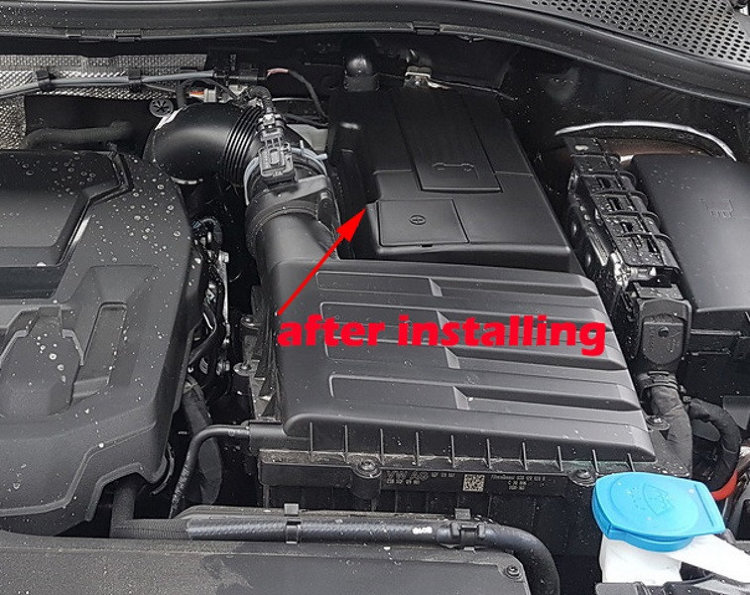 Крышка аккумуляторной батареи OEM-Tuning Skoda Kodiaq 2016-2019 no.3369
