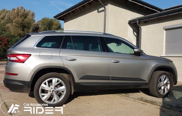 Молдинги на двери F-57 Rider Skoda Kodiaq 2016-2019 no.908