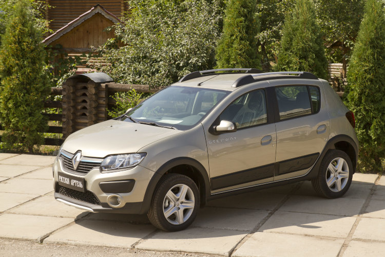Молдинги на двери пластиковые Русская Артель Renault Sandero 2012-2019 20170