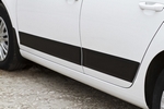 Молдинги на двери пластиковые (вариант 2) Русская Артель Volkswagen Golf VI 2009-2013