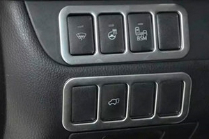 Накладка на боковую панель управления (2 элемента) OEM-Tuning Toyota Highlander 2014-2019 ― Auto-Clover