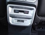 Накладка на центральную консоль заднего ряда пластиковая OEM-Tuning Volkswagen Tiguan II 2016-2019