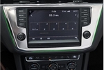 Накладка на экран навигации стальная OEM-Tuning Volkswagen Tiguan II 2016-2019