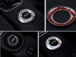 Накладка на кнопку переключения полного привода стальная OEM-Tuning Mitsubishi Outlander III 2013-2019