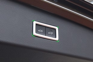 Накладка на кнопку закрытия багажника пластиковая OEM-Tuning Volkswagen Tiguan II 2016-2019 ― Auto-Clover