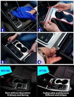 Накладка на консоль коробки передач OEM-Tuning Hyundai Tucson 2015-2019