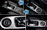 Накладка на коробку переключения передач стальная (вариант 2) OEM-Tuning Mitsubishi Outlander III 2013-2019