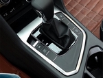 Накладка на панель коробки переключения передач стальная OEM-Tuning Volkswagen Tiguan II 2016-2019
