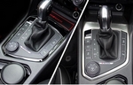 Накладка на панель коробки переключения передач стальная OEM-Tuning Volkswagen Tiguan II 2016-2019