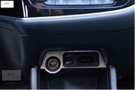 Накладка на панель прикуривателя стальная OEM-Tuning Mitsubishi Outlander III 2013-2019