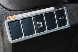 Накладка на панель управления левую верхнюю OEM-Tuning Mitsubishi Outlander III 2013-2019 ― Auto-Clover