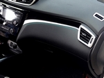 Накладка на переднюю панель стальная OEM-Tuning Nissan Qashqai 2014-2019