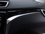 Накладка на переднюю панель стальная OEM-Tuning Nissan Qashqai 2014-2019