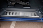 Накладка на пластиковую ступеньку задней двери (левая) Alu-Frost Mercedes-Benz Vito W447 2014-2019