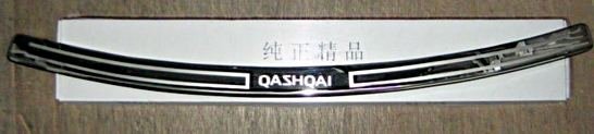 Накладка на площадку заднего бампера JMT Nissan Qashqai 2007-2013 no.15540