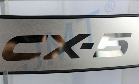 Накладка на площадку заднего бампера JMT Mazda CX-5 2012-2017 no.15546