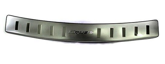 Накладка на площадку заднего бампера JMT Chevrolet Cruze 2008-2016 no.15548