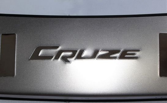 Накладка на площадку заднего бампера JMT Chevrolet Cruze 2008-2016 no.15548