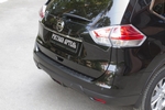 Накладка на площадку заднего бампера пластиковая Русская Артель Nissan X-Trail 2014-2019