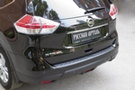 Накладка на площадку заднего бампера пластиковая Русская Артель Nissan X-Trail 2014-2019