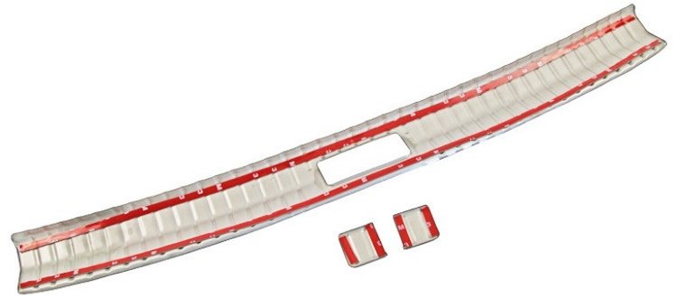 Накладка на порог багажника стальная OEM-Tuning Volkswagen Passat B8​ 2015-2019 no.5540
