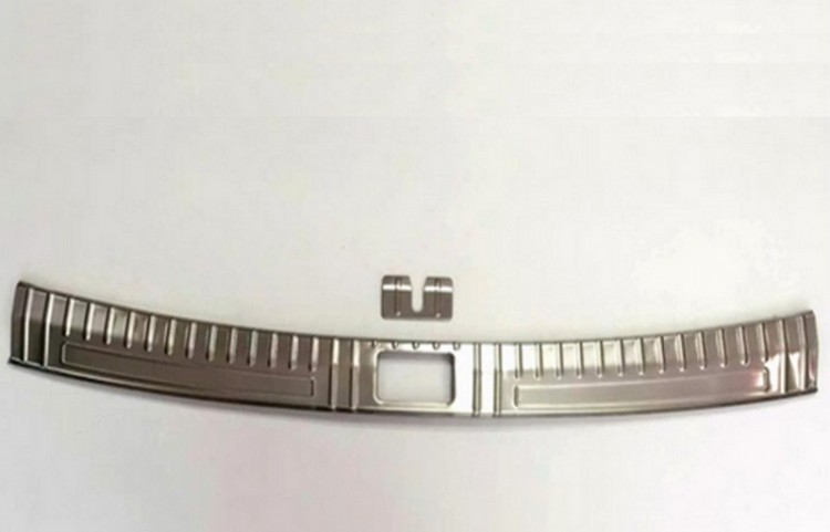 Накладка на порог багажника стальная OEM-Tuning Volkswagen Tiguan II 2016-2019 no.5562