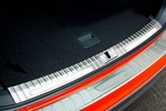 Накладка на порог багажника стальная OEM-Tuning Volkswagen Tiguan II 2016-2019