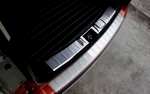 Накладка на порог багажника стальная OEM-Tuning Mitsubishi Outlander III 2013-2019