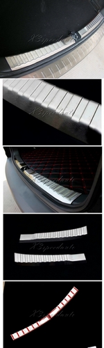 Накладка на порог багажника стальная OEM-Tuning Honda CR-V IV 2012-2016