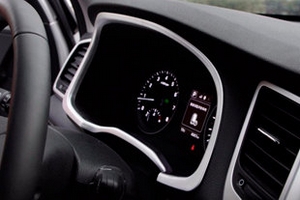Накладка на приборную панель OEM-Tuning Hyundai Tucson 2015-2019 ― Auto-Clover