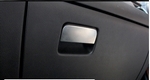 Накладка на ручку перчаточного ящика стальная OEM-Tuning Mitsubishi Outlander III 2013-2019
