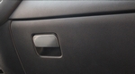 Накладка на ручку перчаточного ящика стальная OEM-Tuning Mitsubishi Outlander III 2013-2019