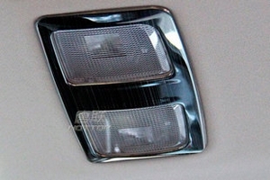 Накладка на верхнюю подсветку салона стальная черная OEM-Tuning Mazda CX-5 2017-2019 ― Auto-Clover