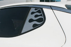 Накладка на заднее стекло бокового окна Autoria KIA Optima 2010-2015 ― Auto-Clover