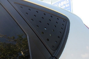 Накладка на заднее стекло бокового окна Dxsoauto Hyundai i30 2007-2012 ― Auto-Clover