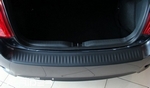 Накладка на задний бампер пластиковая Rider Toyota Auris 2006-2013