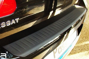 Накладка на задний бампер пластиковая Rider Volkswagen Passat B6 2005-2010 ― Auto-Clover