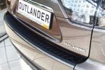 Накладка на задний бампер пластиковая Rider Mitsubishi Outlander II 2006-2013