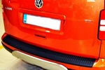 Накладка на задний бампер пластиковая Rider Volkswagen Caddy 2003-2019
