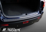 Накладка на задний бампер пластиковая Rider Mitsubishi ASX 2010-2019