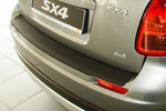 Накладка на задний бампер пластиковая Rider Suzuki SX4 2006-2012