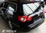 Накладка на задний бампер пластиковая Rider Volkswagen Passat B6 2005-2010