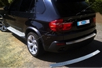 Накладка на задний бампер полированная Omsa Line BMW X5 (E70) 2006-2013