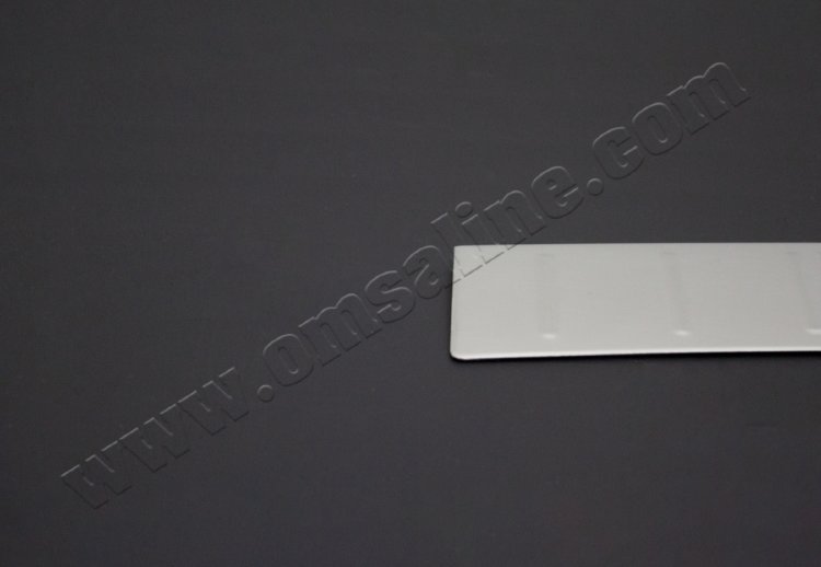 Накладка на задний бампер полированная Omsa Line BMW X1 (F48) 2015-2019 no.3497