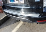 Накладка на задний бампер полированная Omsa Line Subaru Forester 2013-2019